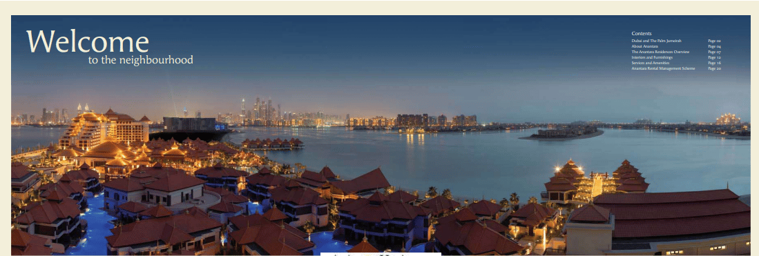 شقق anantara residences للبيع في دبي نـخلة جـمـيـرا